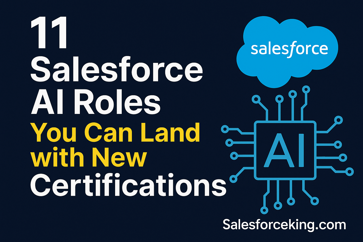 New Salesforce AI Roles