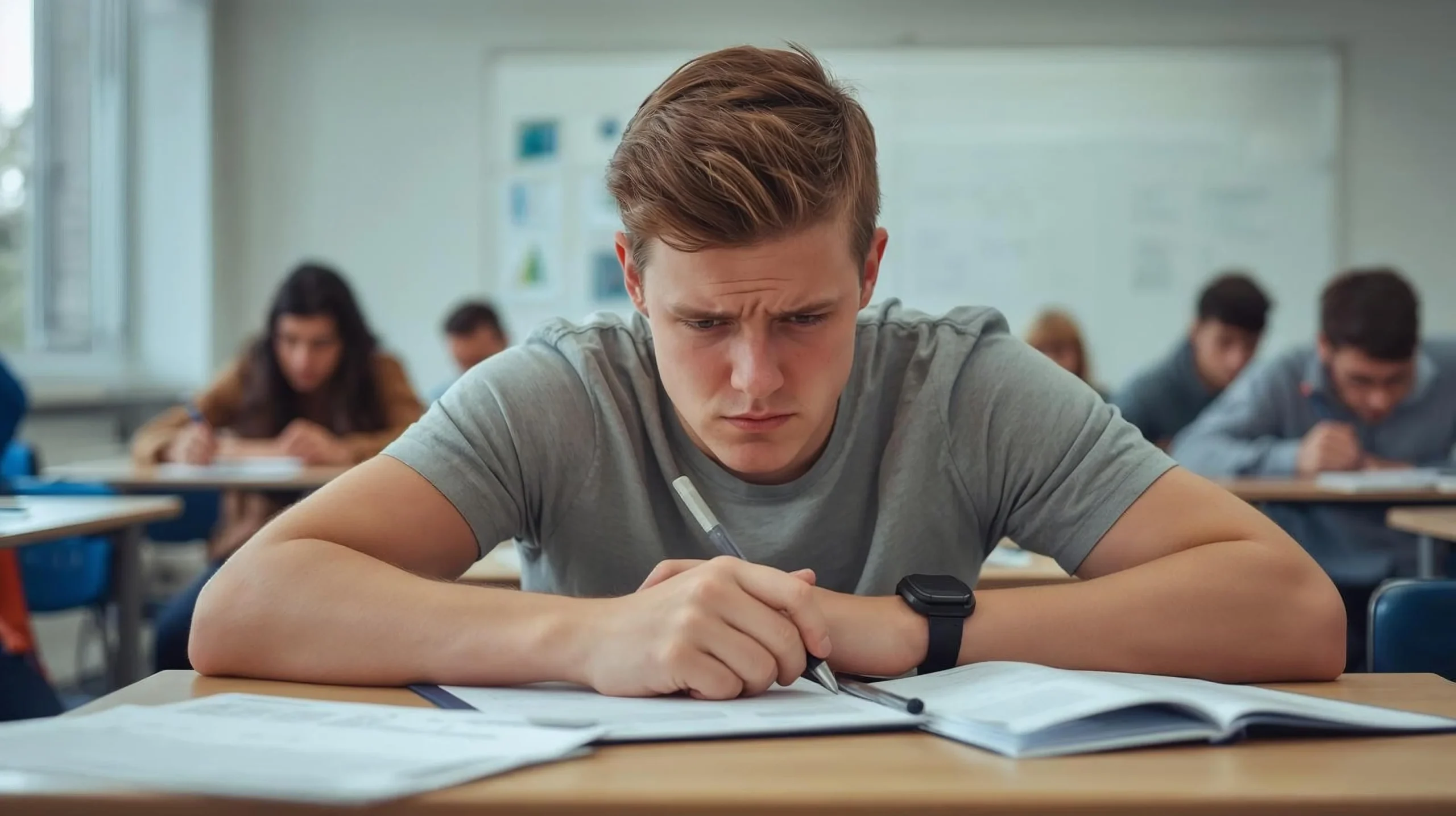 Poor Time Management during the Exam