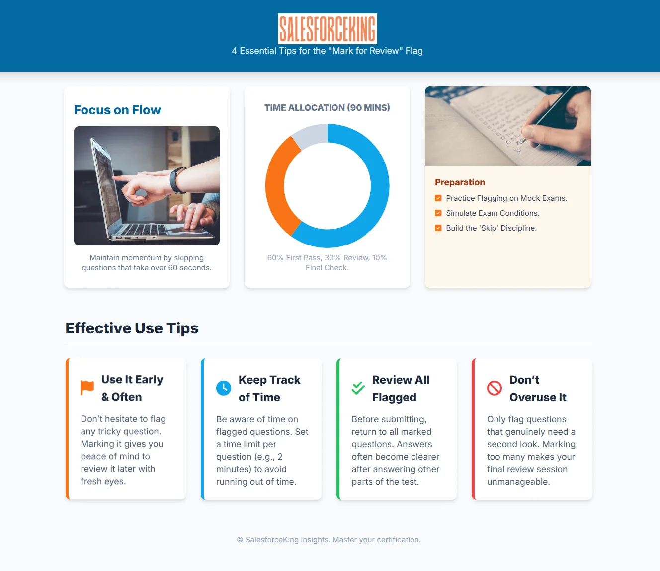 4 Essential Tips for the exam