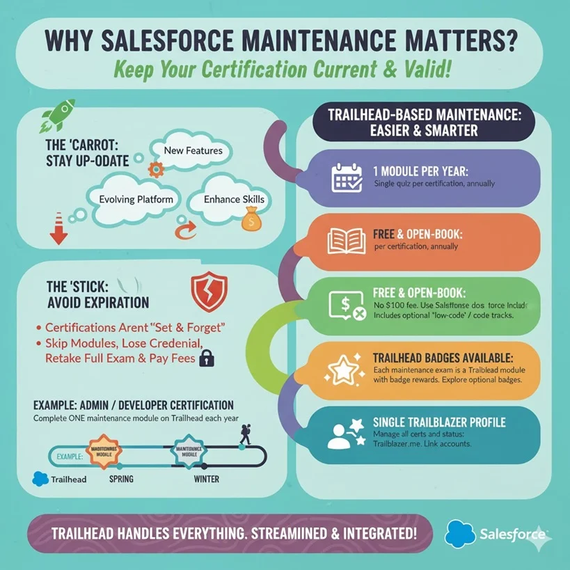 Salesforce Certifications Maintenance