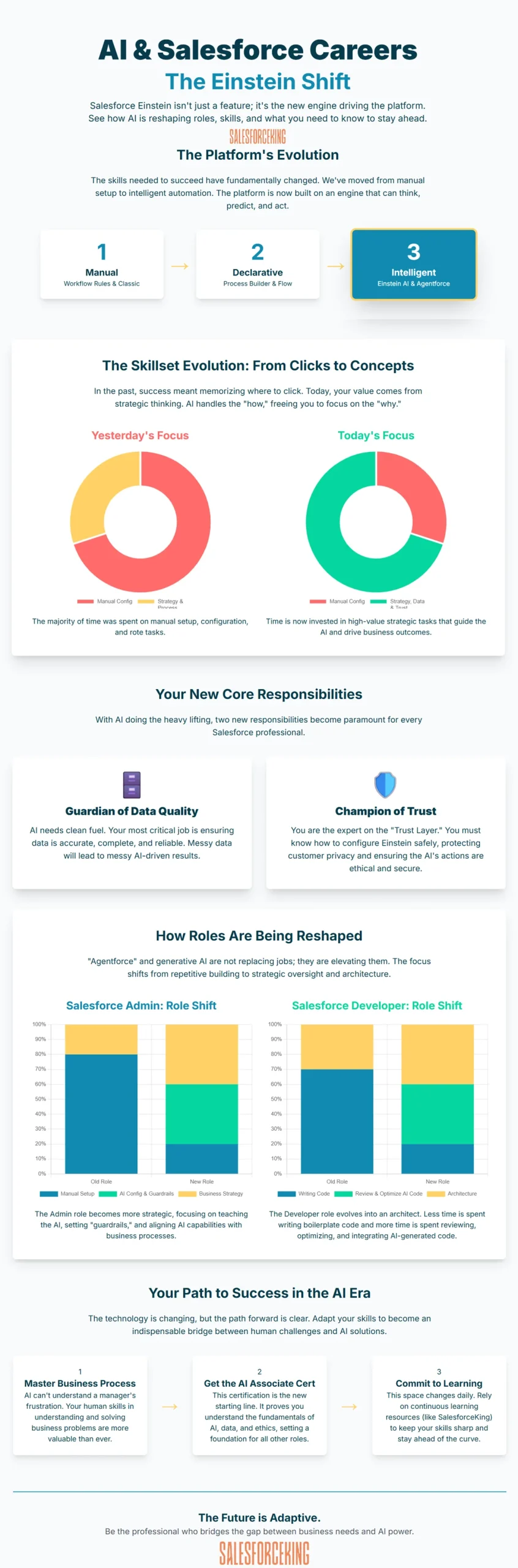 Salesforce Einstein Infographic
