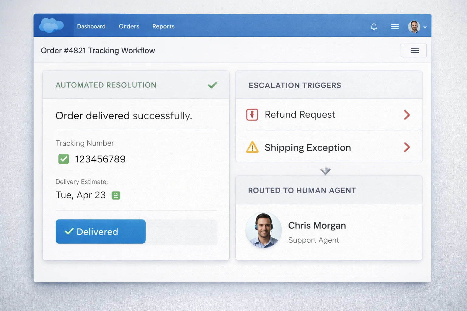 Order Status Problem