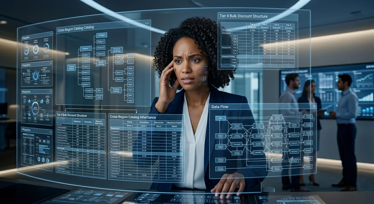 Revenue complex digital dashboard