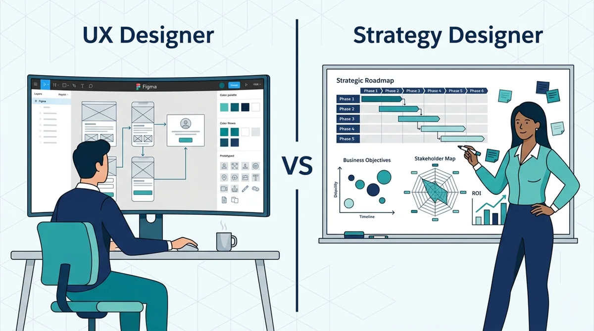 Platform UX Designer vs. Platform Strategy Designer