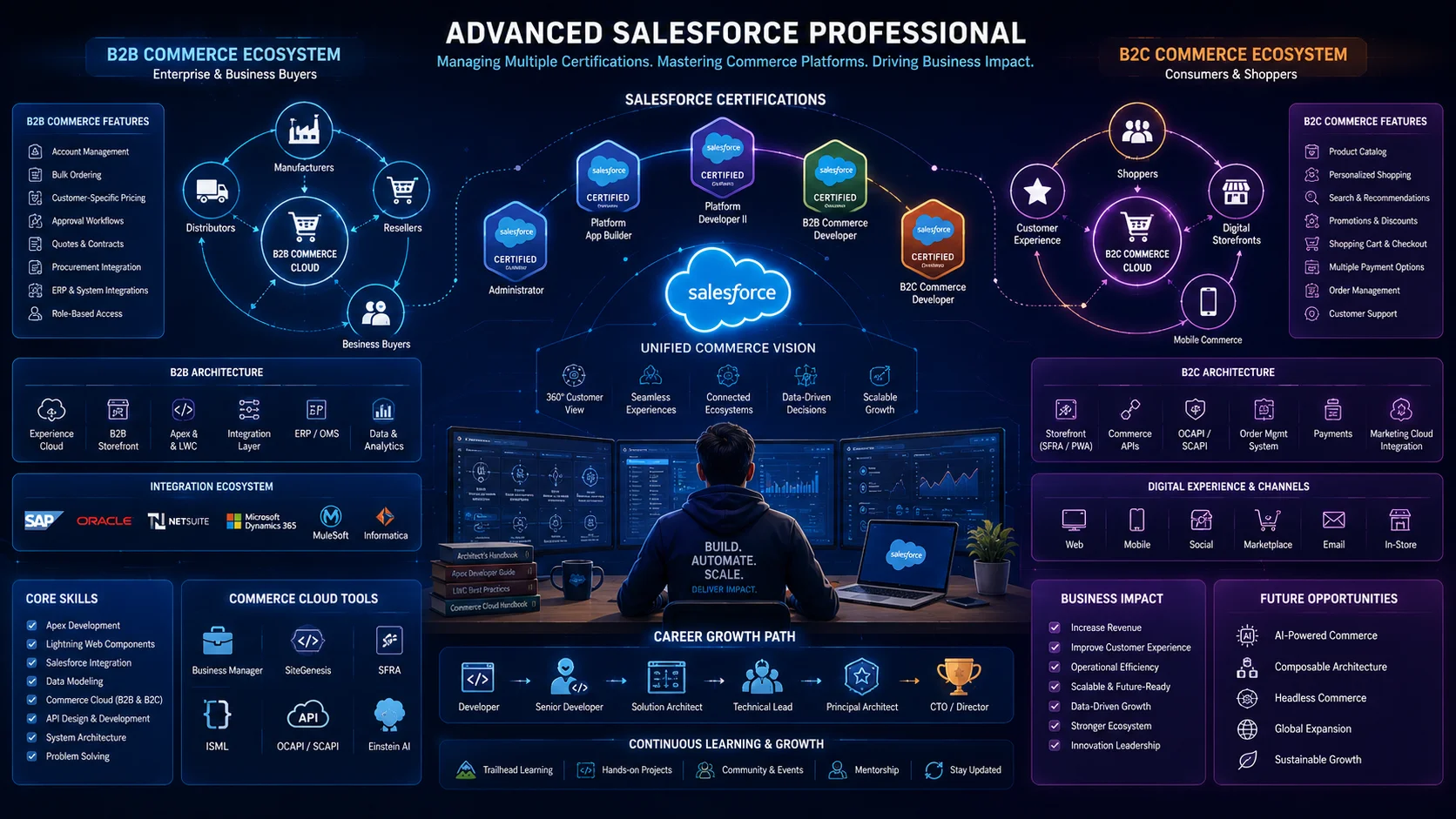 Salesforce career roadmap and certifications