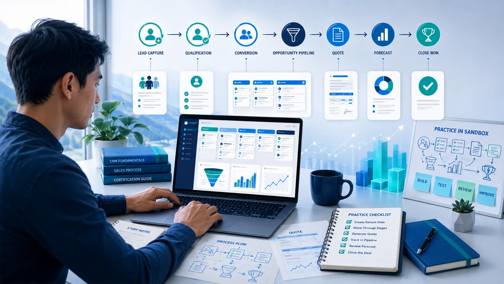 Salesforce Sales Cloud Consultant practice test questions