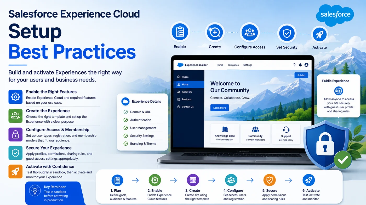 Salesforce Experience Cloud Setup Best Practices