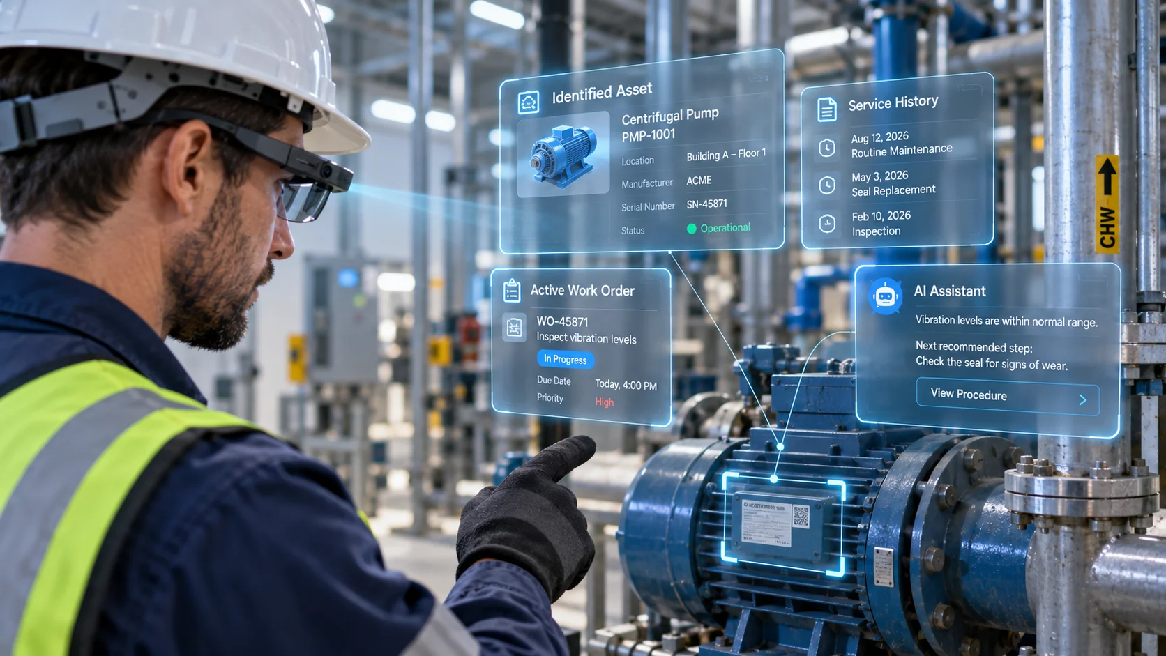 Inspecting AR Pump Diagnostics