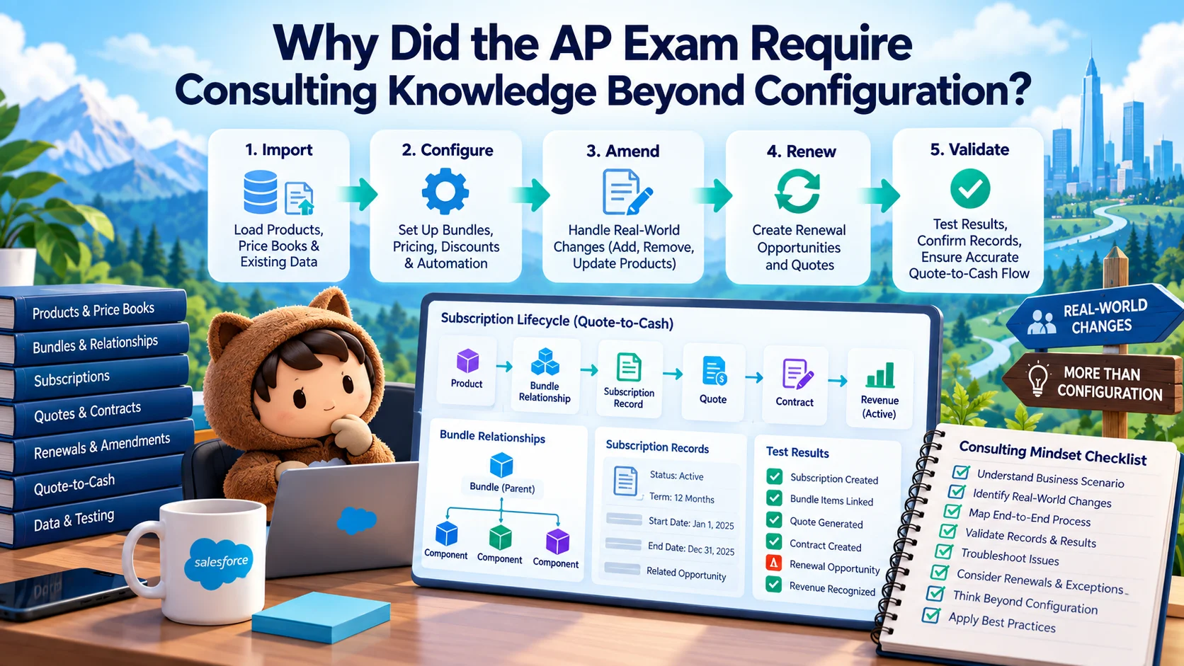Why Did the AP Exam Require Consulting Knowledge Beyond Configuration